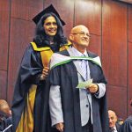 Anthony obtains his Masters at the age of 71